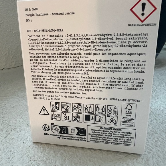 Maison Martin Margiela On A Date 5.82 oz. candle - Picture 7 of 8